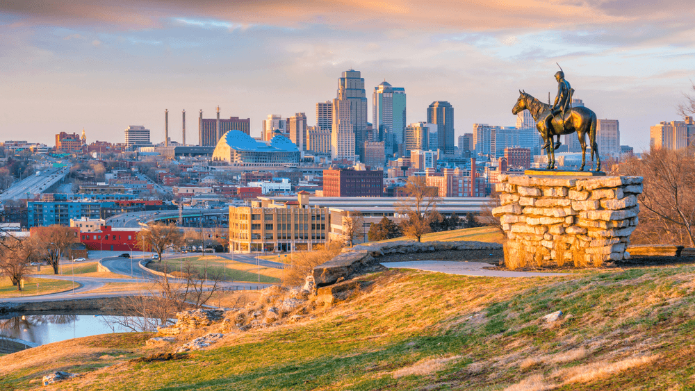 Residential homes in downtown Kansas City